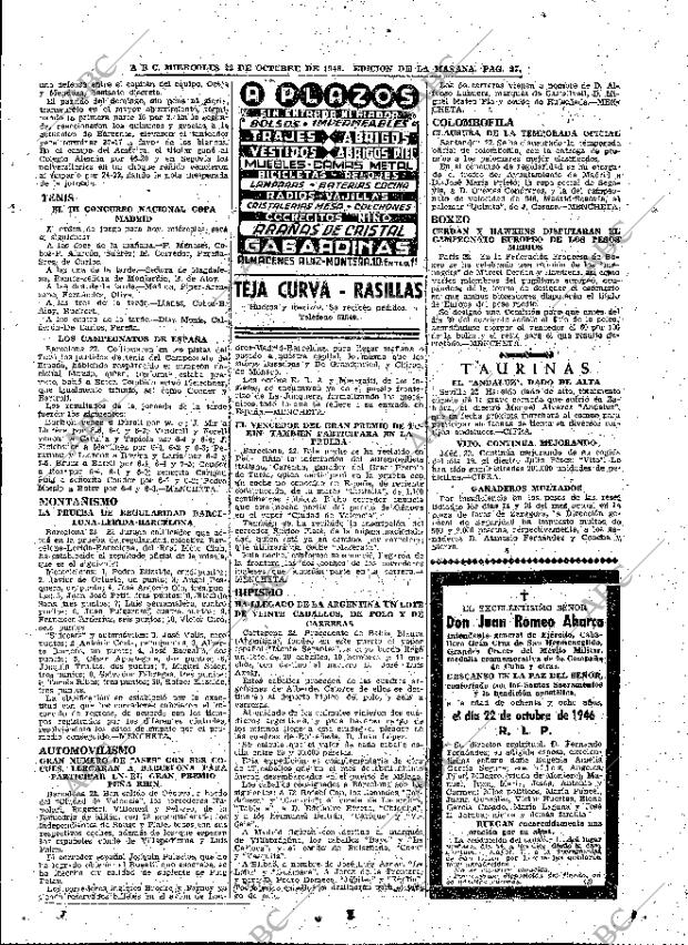 ABC MADRID 23-10-1946 página 27