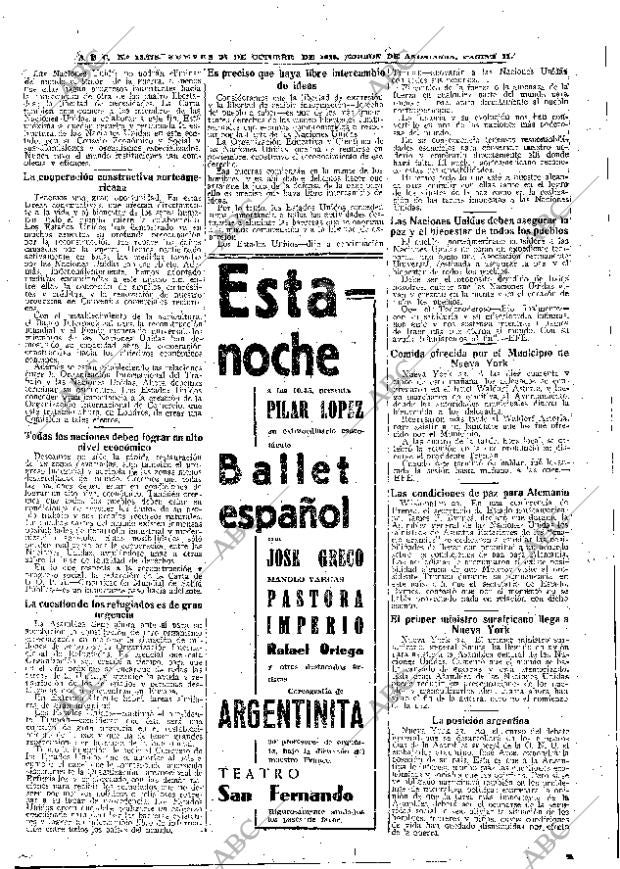 ABC SEVILLA 24-10-1946 página 11