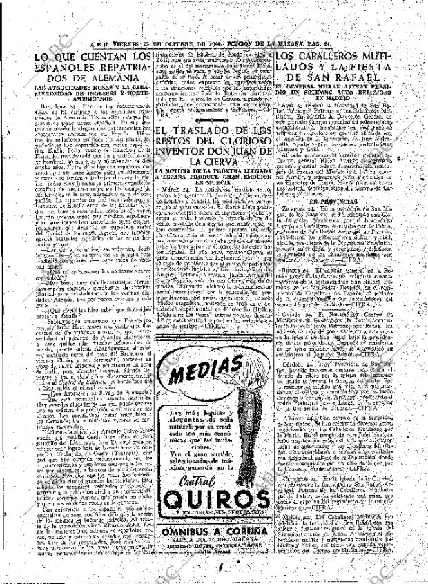 ABC MADRID 25-10-1946 página 19