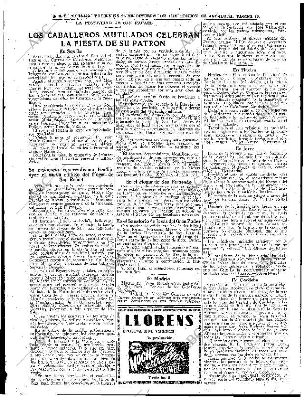 ABC SEVILLA 25-10-1946 página 13