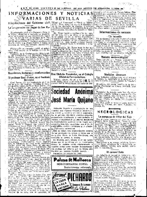 ABC SEVILLA 25-10-1946 página 15