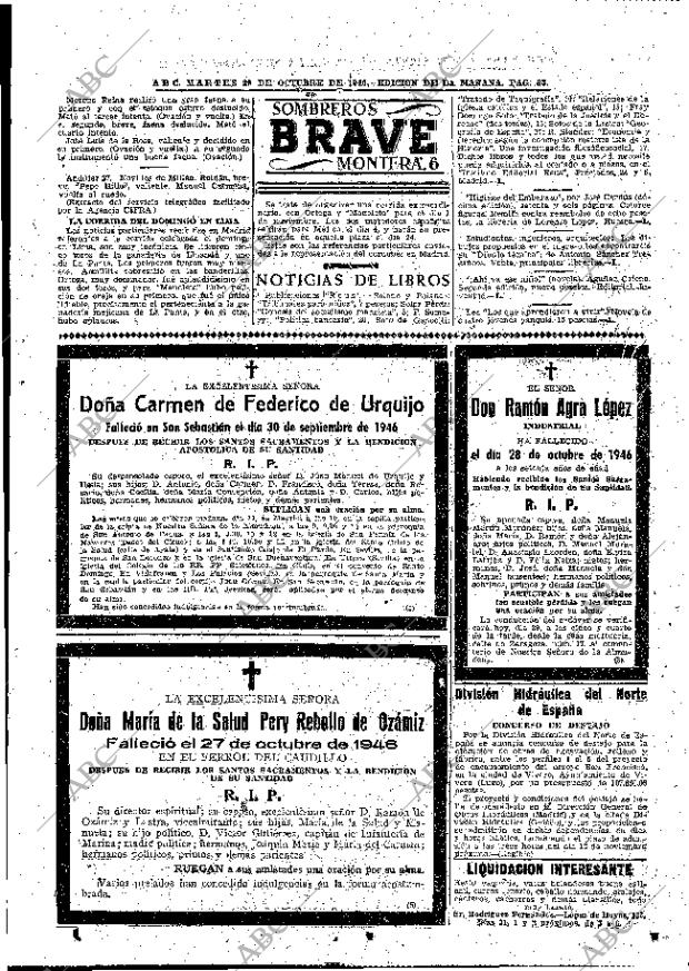 ABC MADRID 29-10-1946 página 33