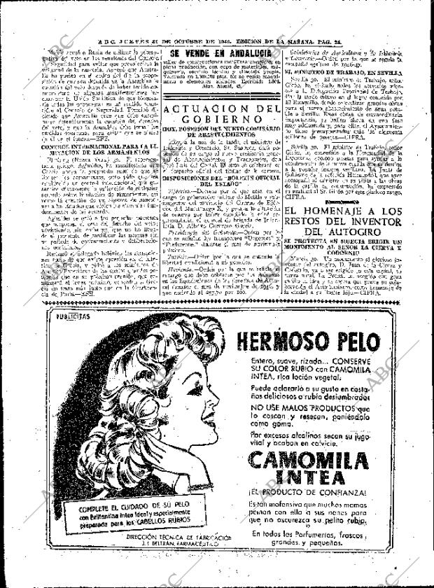 ABC MADRID 31-10-1946 página 24