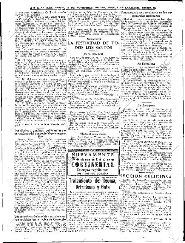 ABC SEVILLA 02-11-1946 página 16