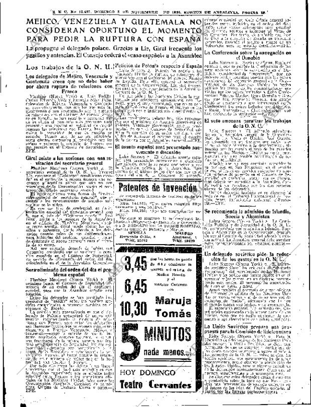 ABC SEVILLA 03-11-1946 página 19