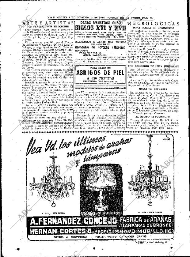 ABC MADRID 05-11-1946 página 28