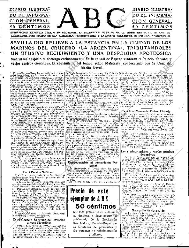 ABC SEVILLA 05-11-1946 página 15