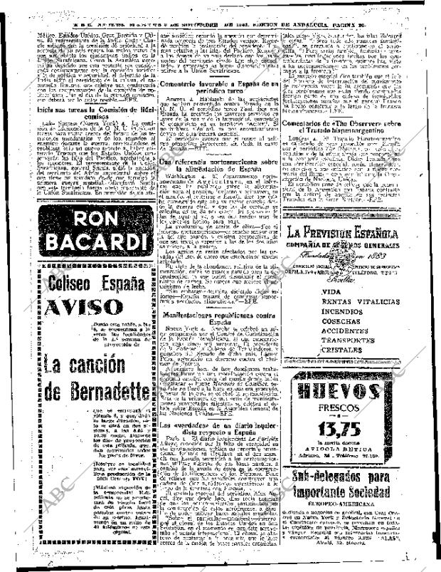 ABC SEVILLA 05-11-1946 página 20