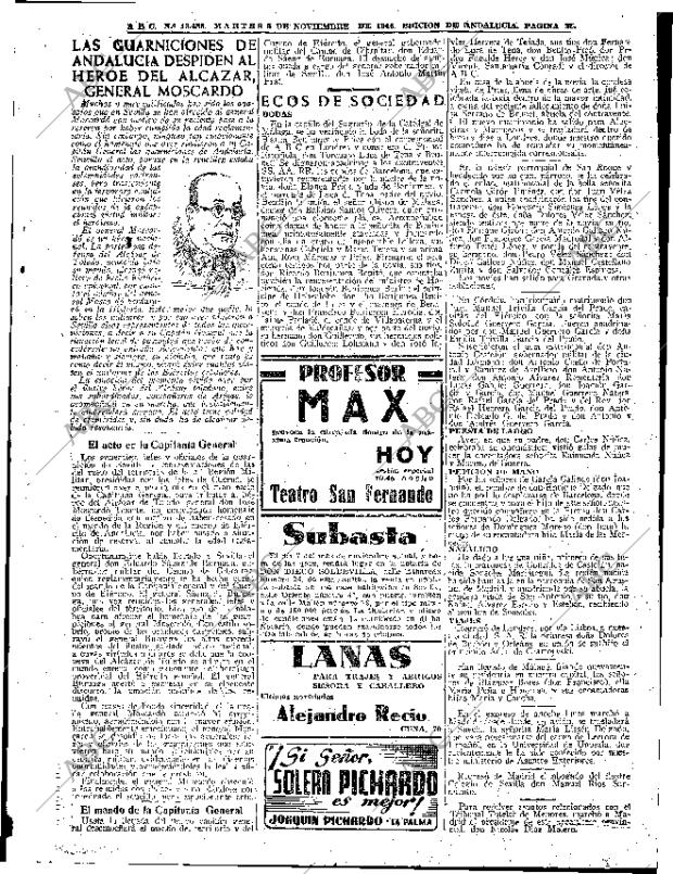 ABC SEVILLA 05-11-1946 página 23