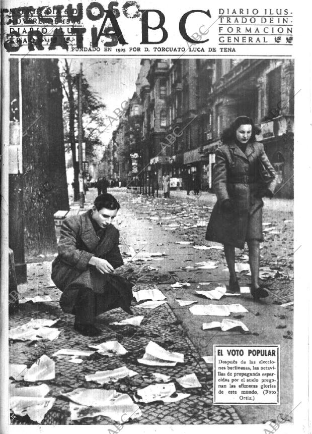 ABC MADRID 06-11-1946 página 1
