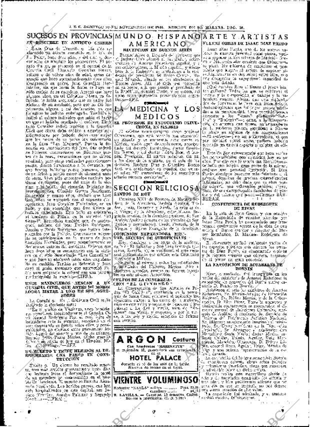 ABC MADRID 10-11-1946 página 40