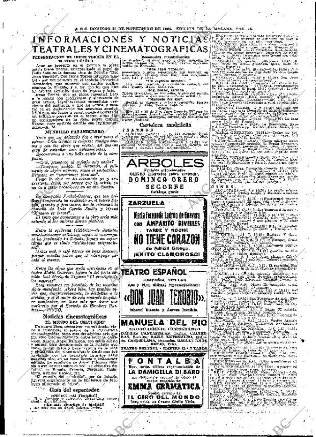 ABC MADRID 10-11-1946 página 45