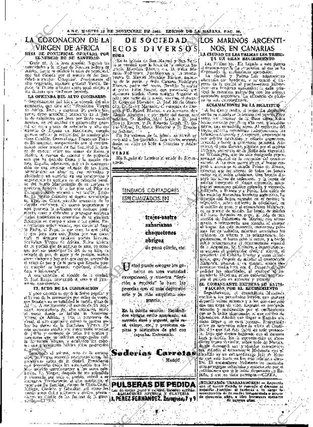 ABC MADRID 12-11-1946 página 11