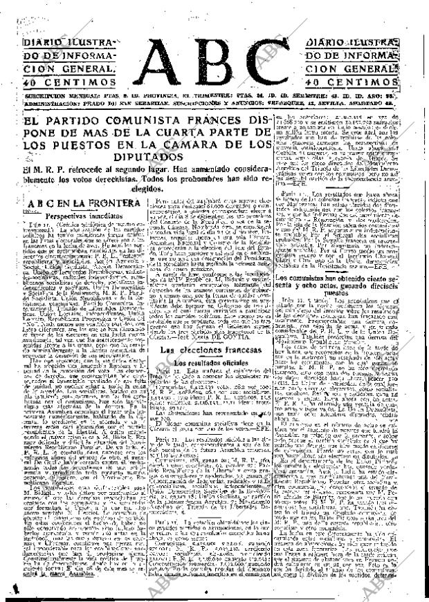 ABC SEVILLA 12-11-1946 página 15