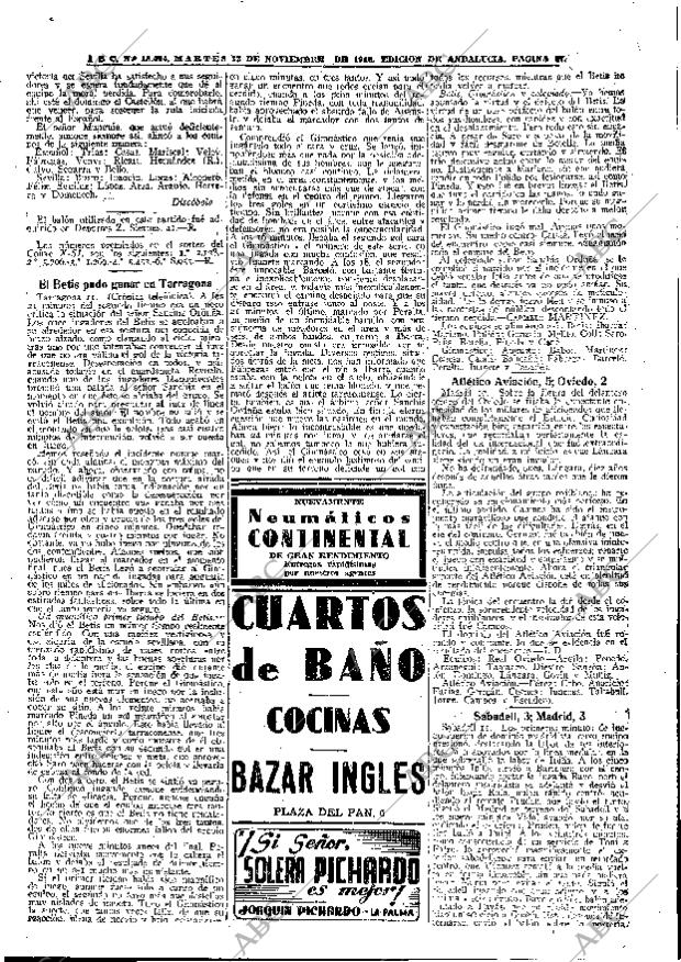 ABC SEVILLA 12-11-1946 página 27