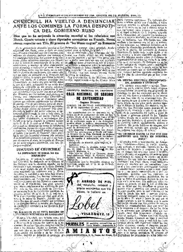 ABC MADRID 13-11-1946 página 15
