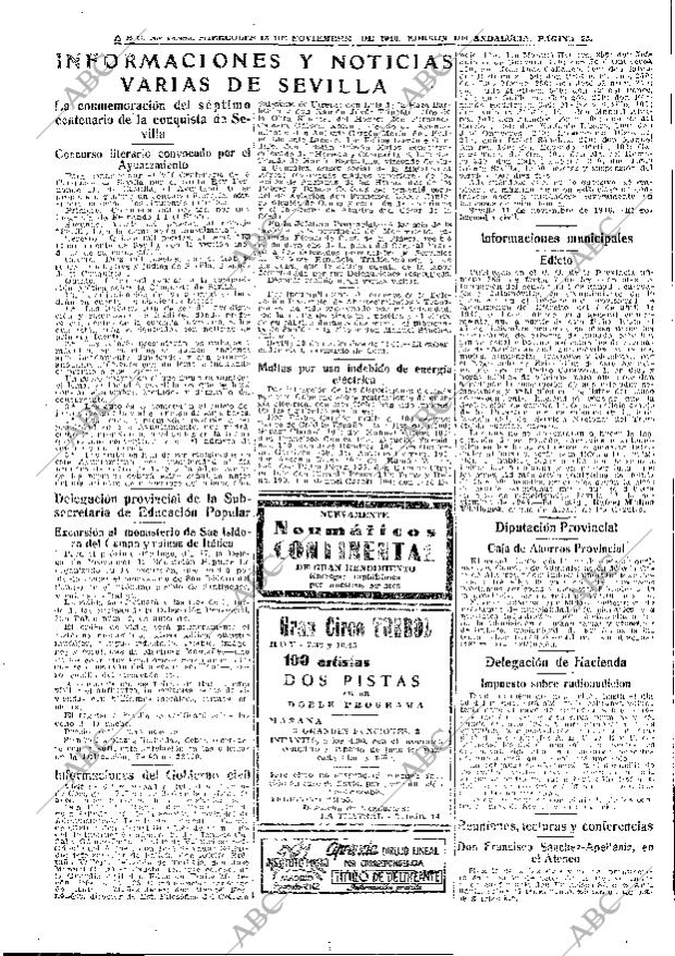 ABC SEVILLA 13-11-1946 página 13