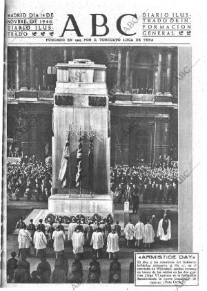 ABC MADRID 14-11-1946 página 1