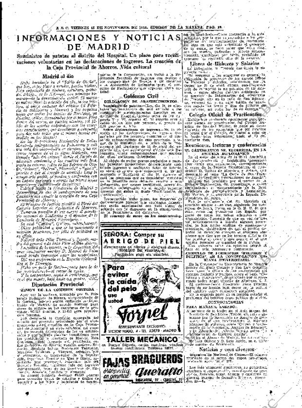 ABC MADRID 15-11-1946 página 19