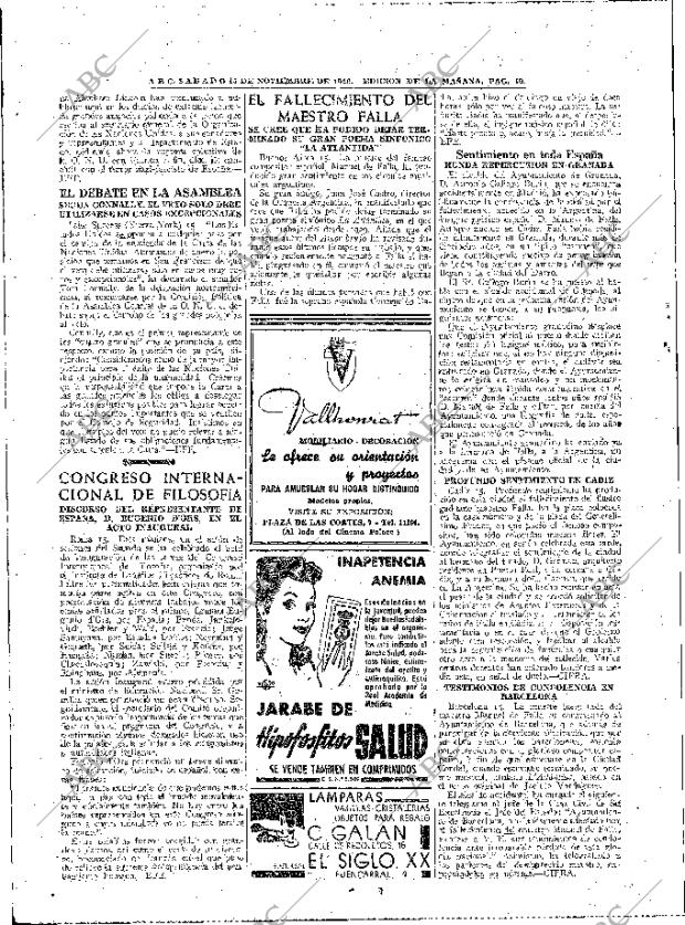 ABC MADRID 16-11-1946 página 10