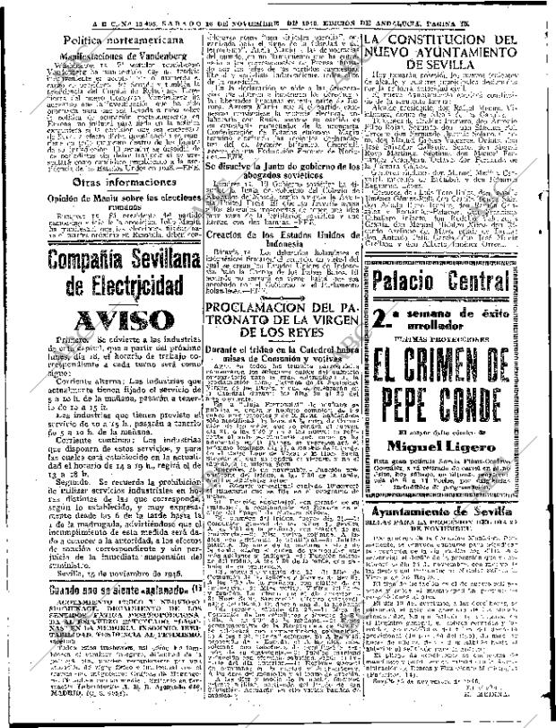 ABC SEVILLA 16-11-1946 página 10