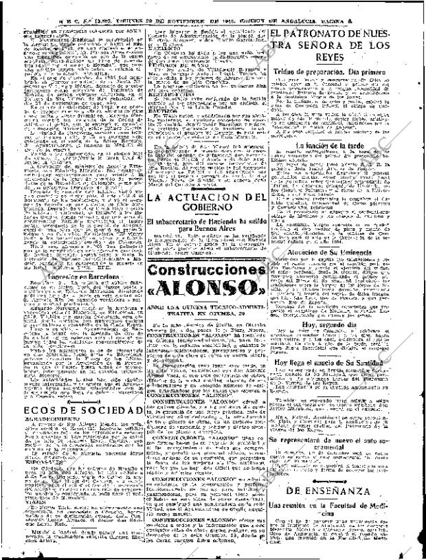 ABC SEVILLA 22-11-1946 página 8