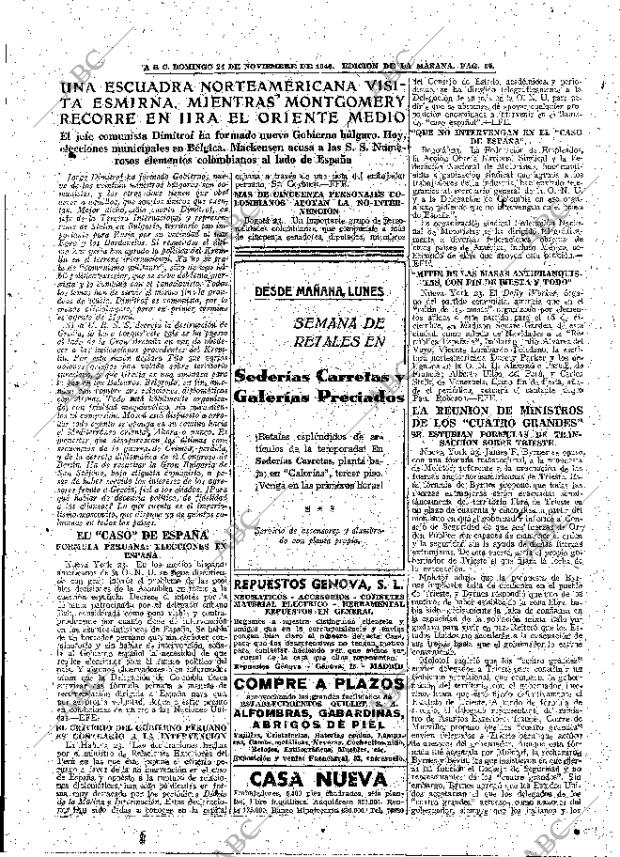 ABC MADRID 24-11-1946 página 39