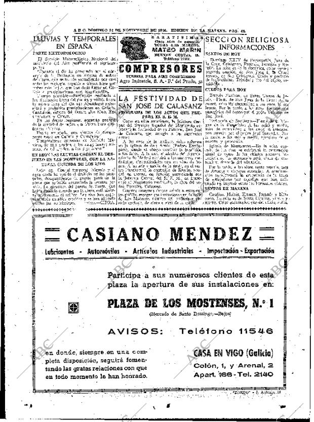 ABC MADRID 24-11-1946 página 46