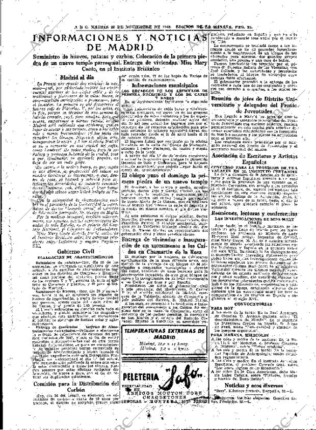 ABC MADRID 26-11-1946 página 23