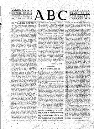 ABC MADRID 26-11-1946 página 3