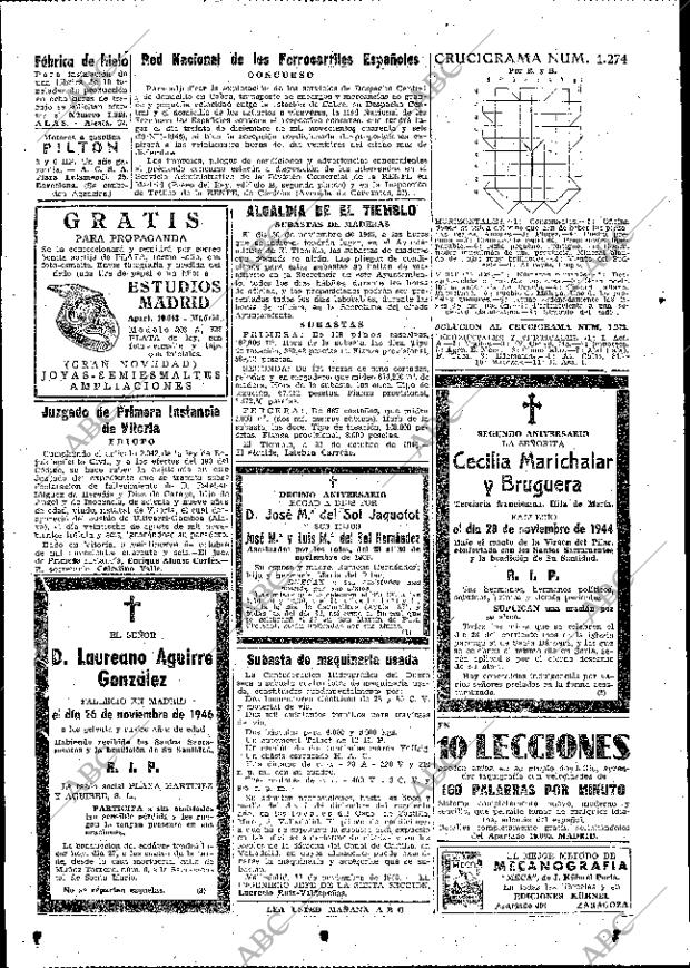 ABC MADRID 27-11-1946 página 22