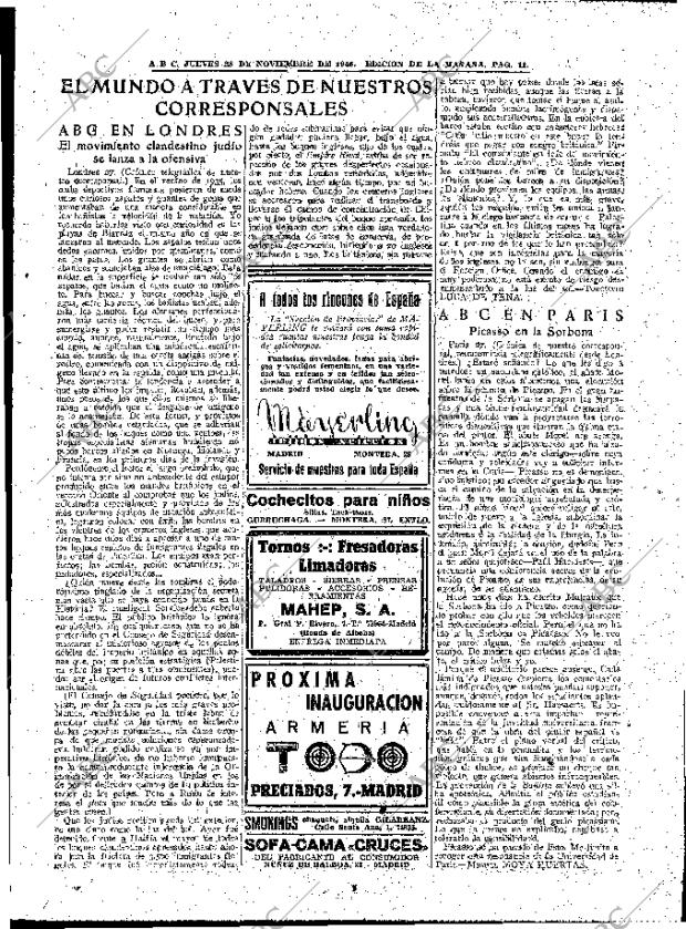 ABC MADRID 28-11-1946 página 11