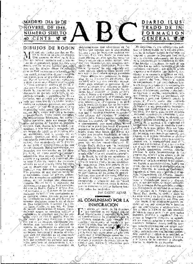 ABC MADRID 29-11-1946 página 3