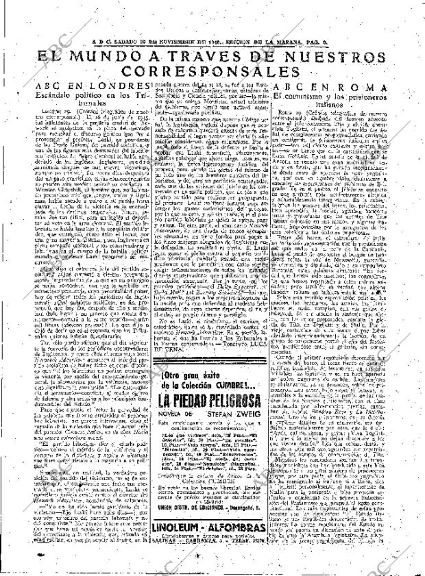 ABC MADRID 30-11-1946 página 9