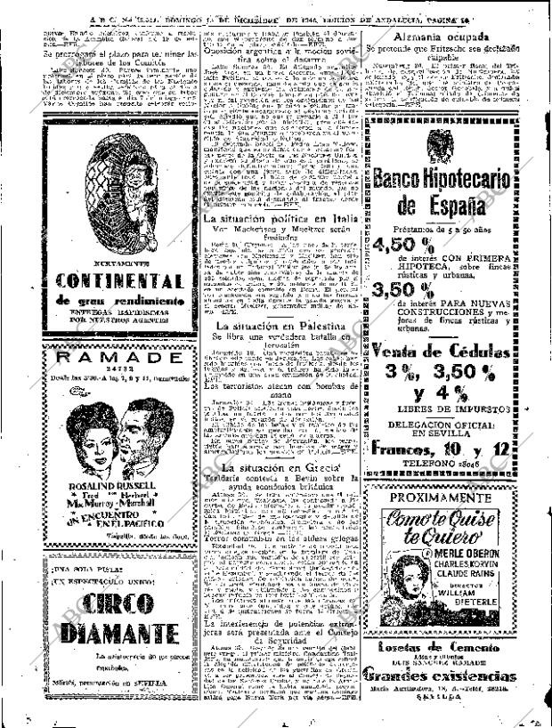 ABC SEVILLA 01-12-1946 página 10