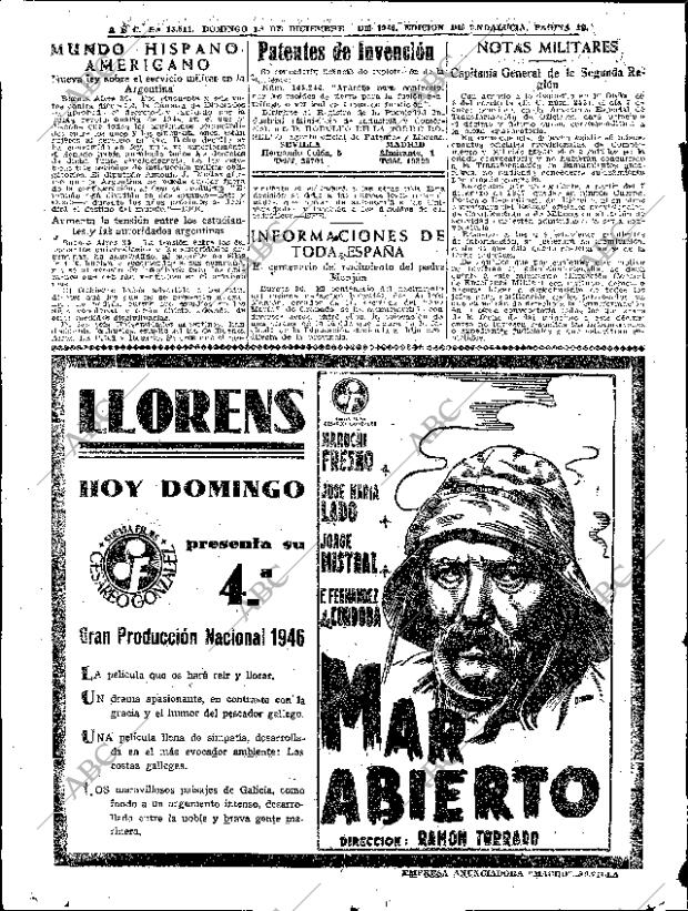 ABC SEVILLA 01-12-1946 página 12