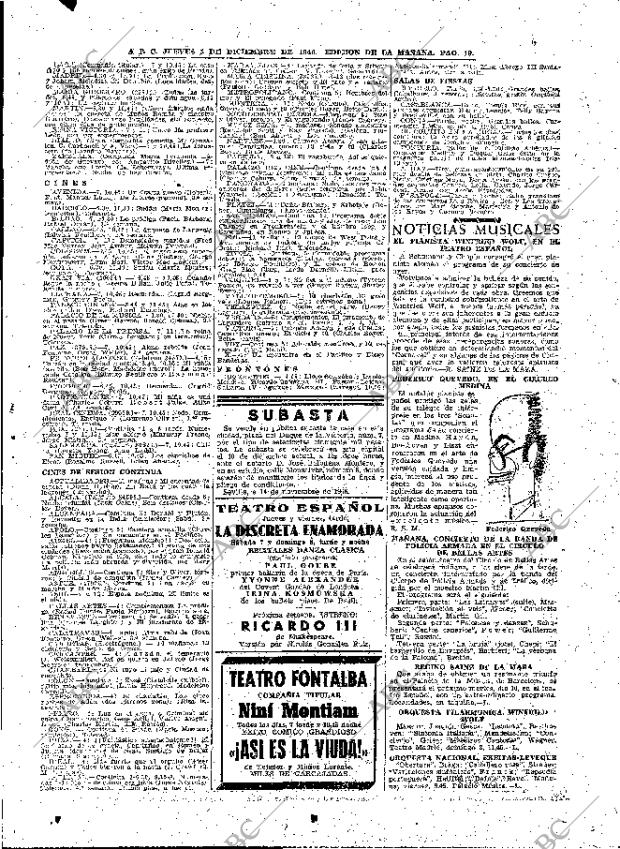 ABC MADRID 05-12-1946 página 19