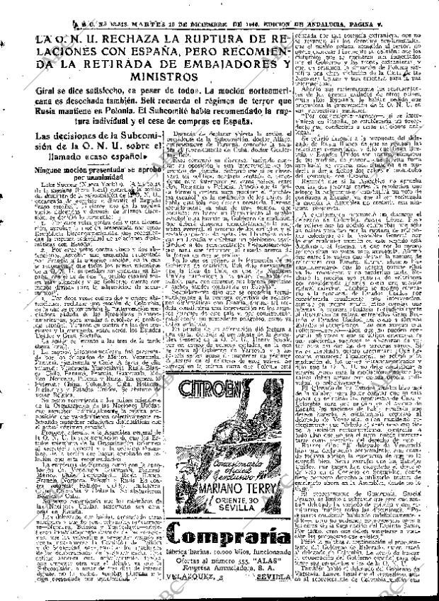 ABC SEVILLA 10-12-1946 página 9