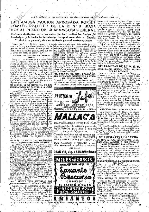 ABC MADRID 12-12-1946 página 15