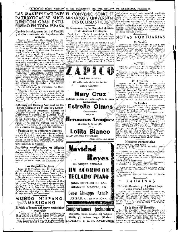ABC SEVILLA 14-12-1946 página 8