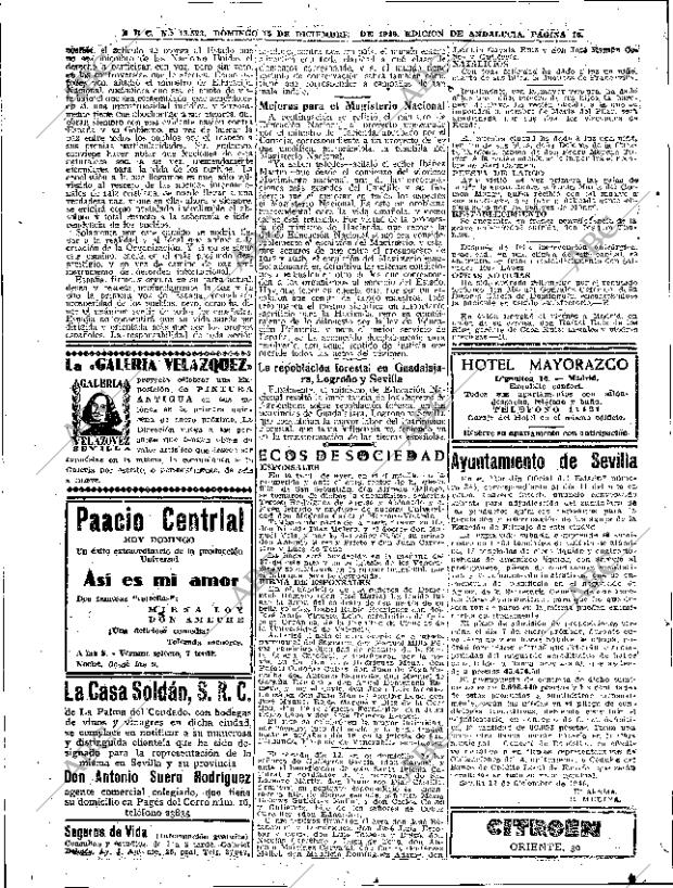 ABC SEVILLA 15-12-1946 página 16