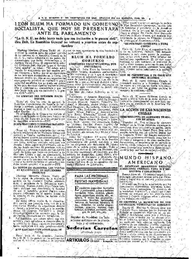 ABC MADRID 17-12-1946 página 23