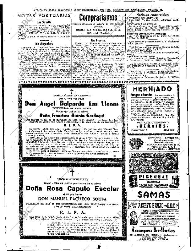 ABC SEVILLA 17-12-1946 página 14