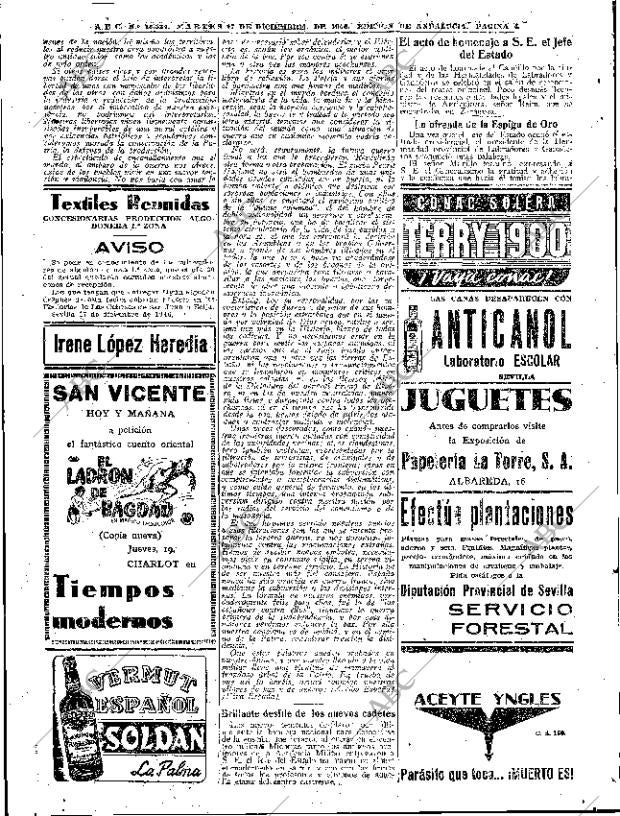 ABC SEVILLA 17-12-1946 página 4