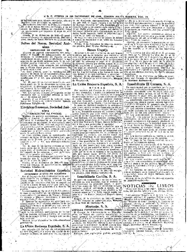 ABC MADRID 19-12-1946 página 22