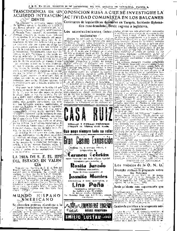ABC SEVILLA 20-12-1946 página 5