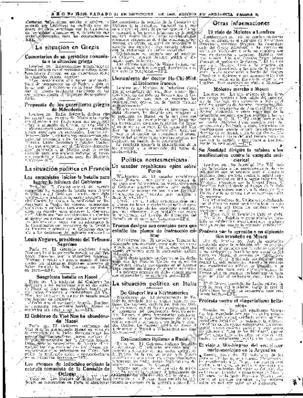 ABC SEVILLA 21-12-1946 página 8