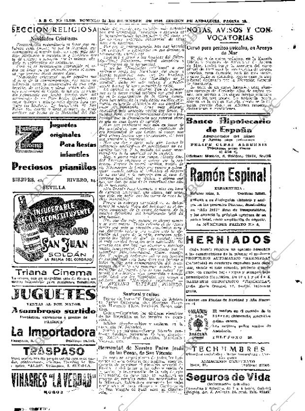 ABC SEVILLA 22-12-1946 página 18