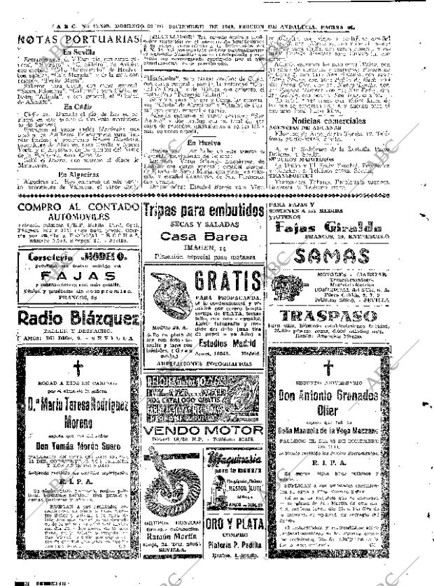 ABC SEVILLA 22-12-1946 página 20