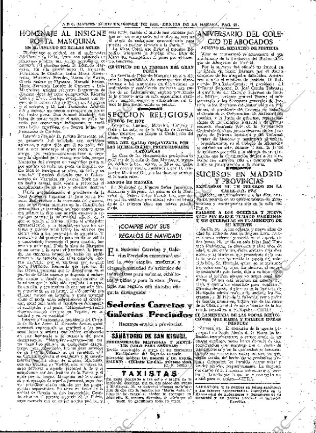 ABC MADRID 24-12-1946 página 21